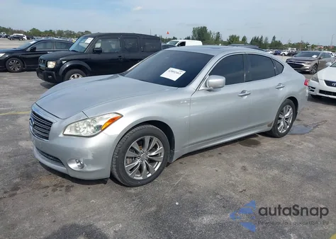 2012 Infiniti M37X z USA, uszkodzony, nr VIN JN1BY1AR2CM391916